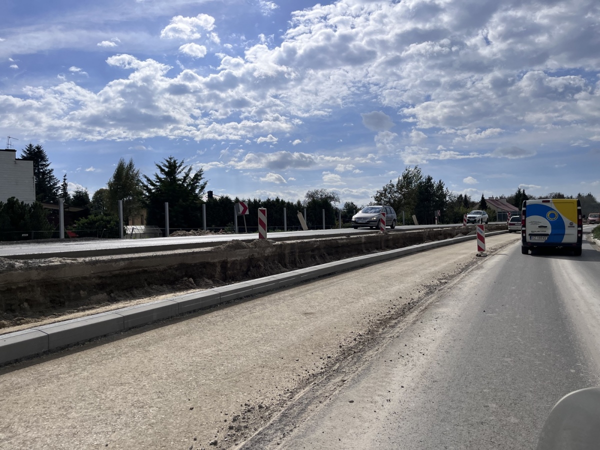 Rozbudowa drogi z Rzeszowa do Jasionki [wrzesień 2023]